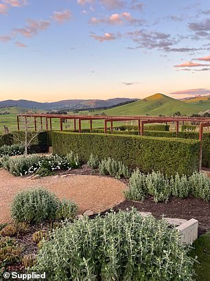 The garden is one of the most prominent aspects of the property - with a unique plateau style design that shifts as you descend the steps and tiers