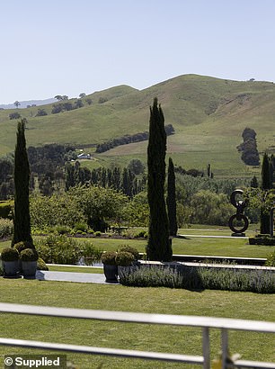 Many professionals describe the unique garden as 'Alice in Wonderland-like' because of its unique layout