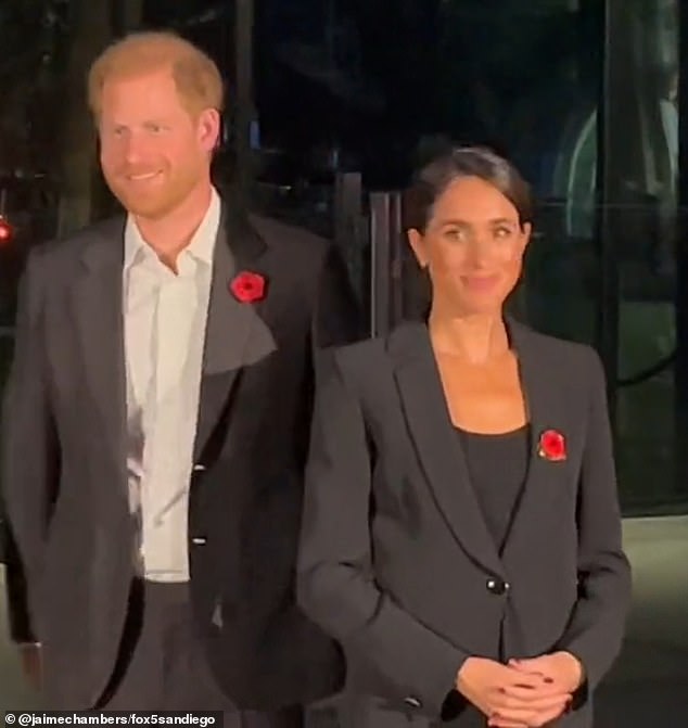 The Duke and Duchess of Sussex attended an event for wounded United States Navy SEALs in San Diego