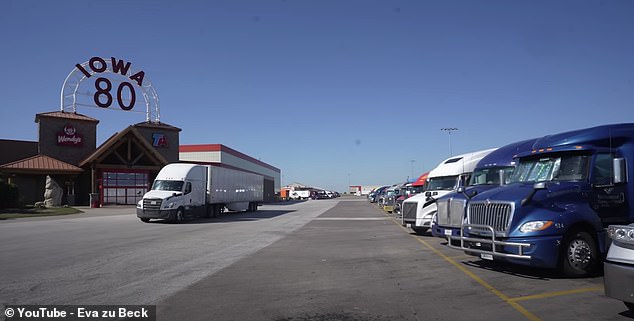 Iowa 80 in Walcott sits on a 225-acre parcel with 100,000 square feet of retail space, 900 parking spaces and serves approximately 5,000 customers per day