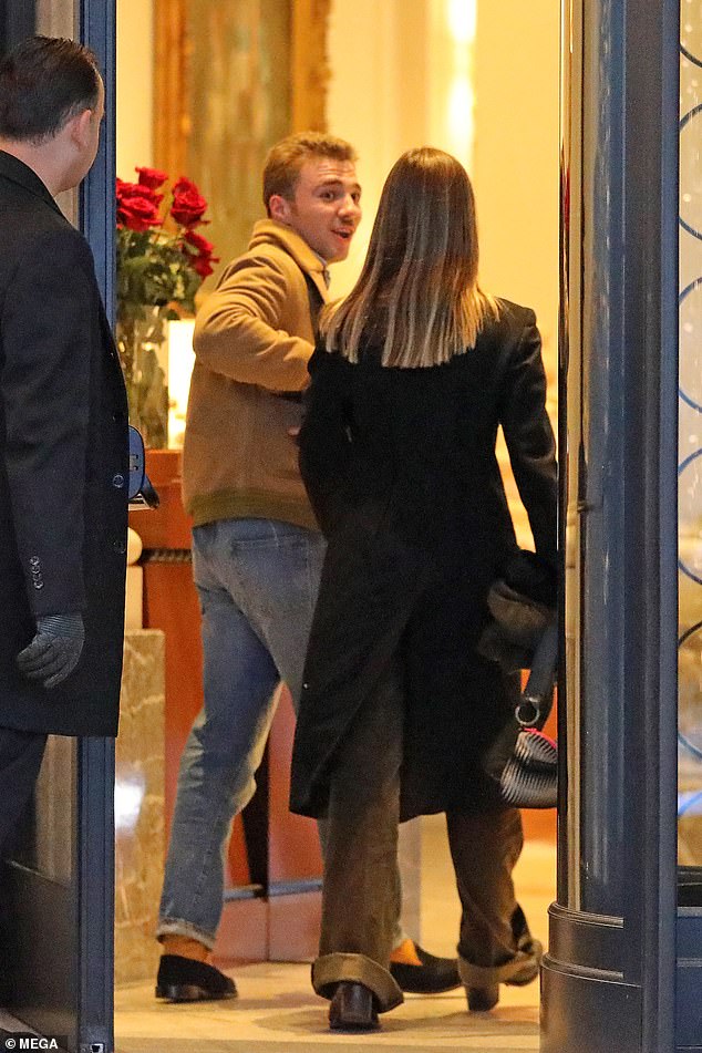 In support, Madonna's son Rocco was also spotted leaving the Palazzo Parigi hotel on Saturday