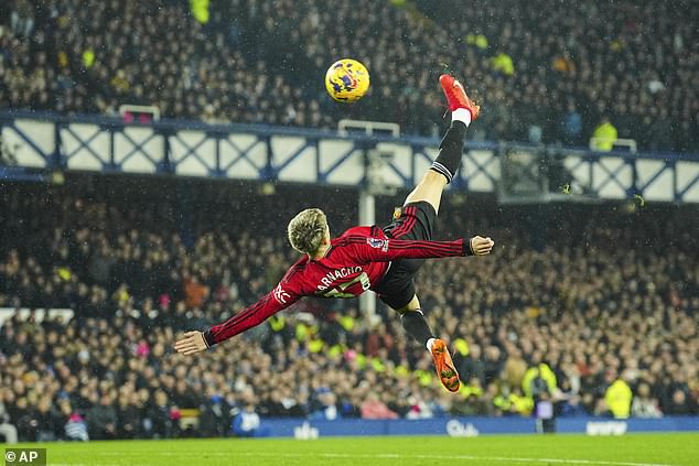 Alejandro Garnacho gave them an early lead in the third minute with a sensational bicycle kick