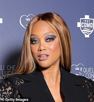 Tyra Banks says the 'extra weight' on her face makes her look younger