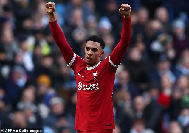 Alexander-Arnold is having an impressive spell in the team, despite being handed a stick last year