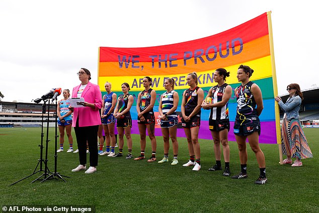 When Livingstone came on board, the AFLW consisted of eight teams.  Now all 18 AFL clubs have a women's team in the elite competition