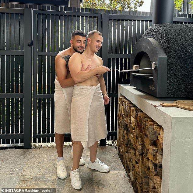 The entrepreneur, 34, took to Instagram on Monday to celebrate Steph and Gian's success by posting a gallery of truly bizarre photos from his newly acquired home
