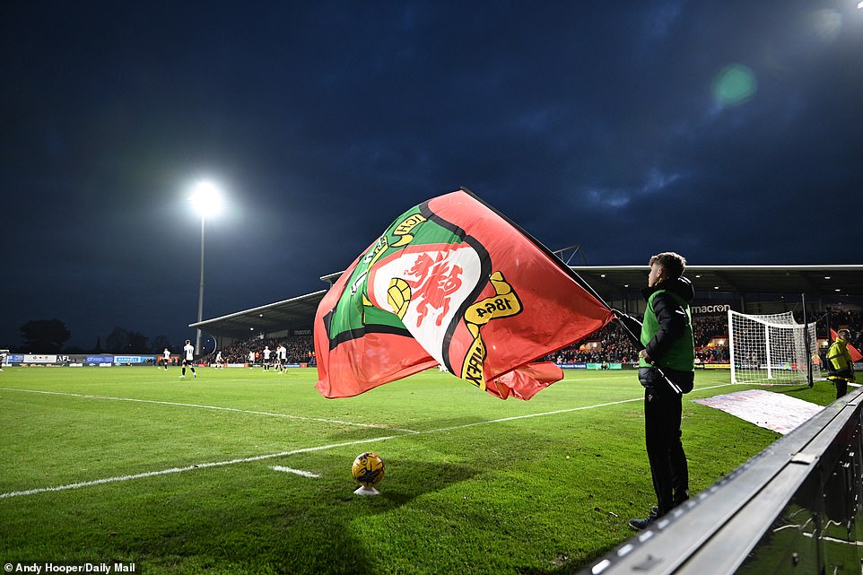 Wrexham is the third oldest professional football team in the world and was promoted to the English fourth tier earlier this year