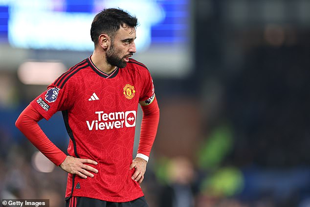 Fernandes was appointed captain of Man United in the summer after Ten Hag took Harry Maguire's armband