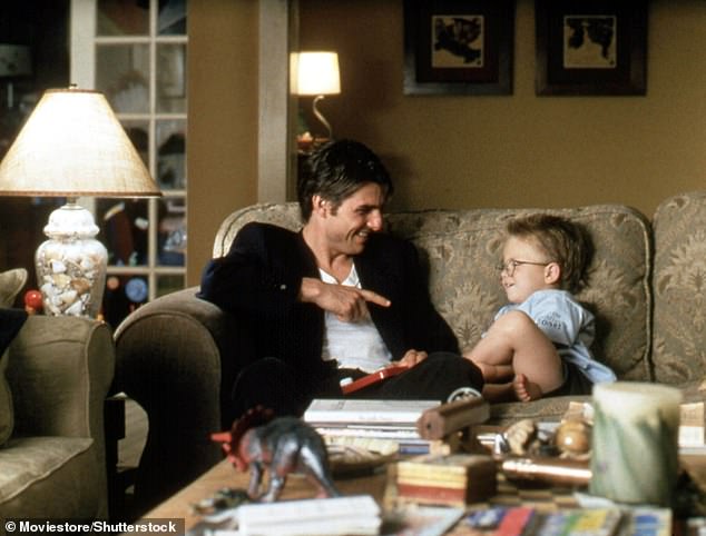 Difficult: He previously revealed to DailyMail.com that since Jerry Maguire it has been difficult to get directors to see him as anything other than that cute little boy (pictured with Tom Cruise in the blockbuster)