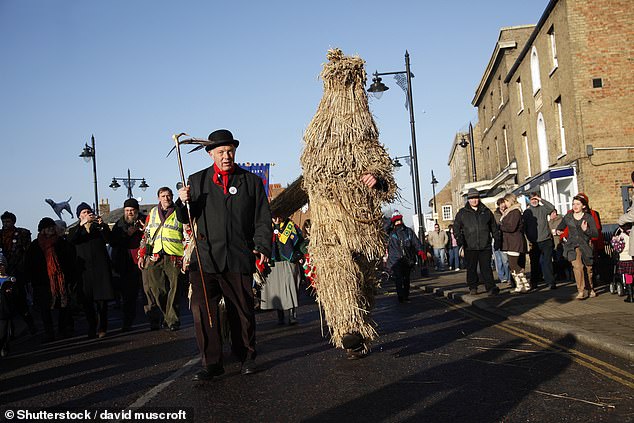 Bear-y nice: Whittlesey in Cambridgeshire, home of the straw bear festival, is the most popular rural location for homebuyers in the east of England according to Jackson Stops