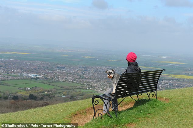 Scenic view: Bishop's Cleeve is located at the foot of Cleeve Hill in the Cotswolds