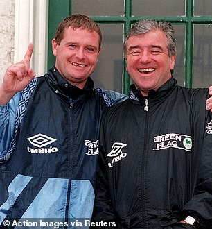 Venables signed Paul Gascoigne (left) for Tottenham in 1988