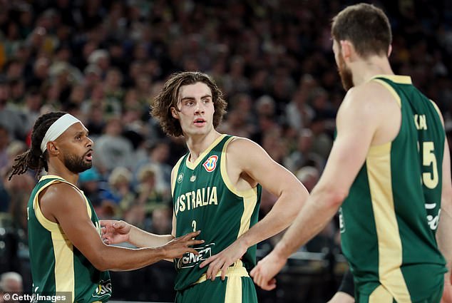 The Australian Boomers star point guard is currently under investigation by the NBA over the viral images and videos