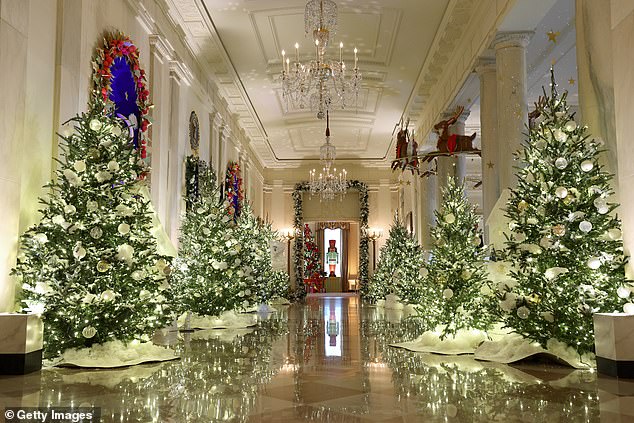 The Cross Room of the White House