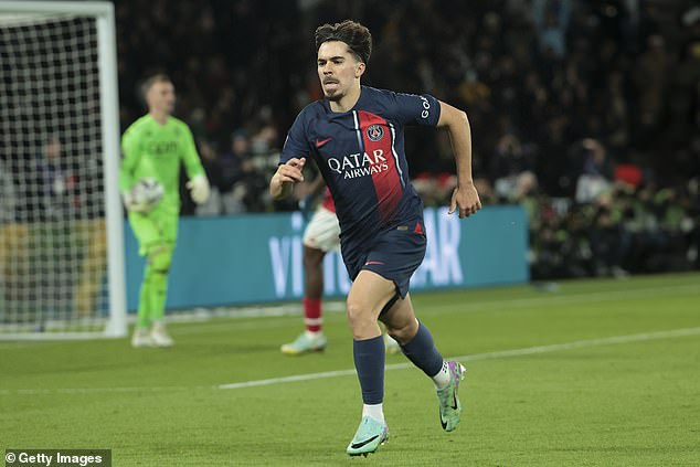 PSG Portuguese midfielder Vitinha admits there is still a score to settle against the English club