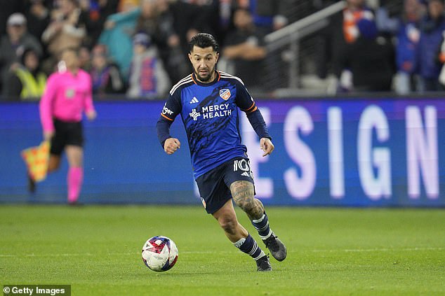 Acosta could still win the MLS Cup, with FC Cincinnati in the final of the Eastern Conference