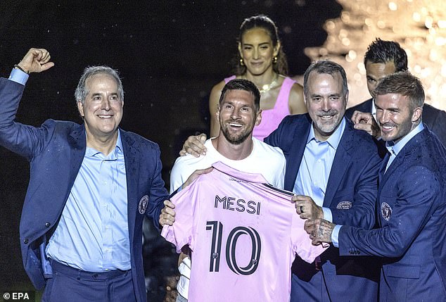 Acosta's compatriot Lionel Messi arrived in MLS this year, but Acosta still won the award