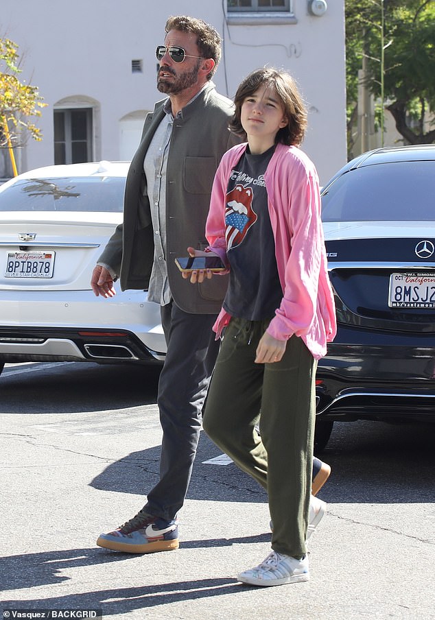 Teen: Last week, Affleck was seen with Seraphina and his son Ben at a skateboard park