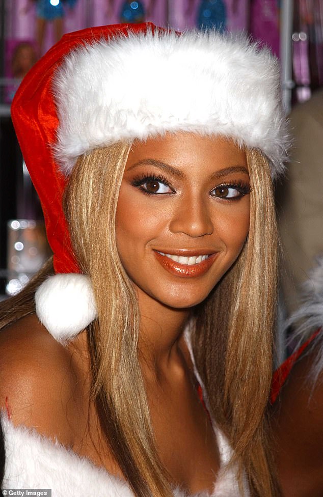 In older images, such as this one from 2001, Beyoncé's skin tone appears darker