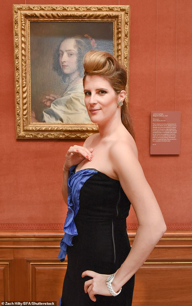 Maslin Nir appearing at the Young Fellows Ball at the Frick Museum in New York City in March 2016