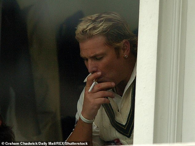 Warne was known for his love of drinking and smoking, which would have made him eligible for regular heart health checks.