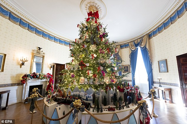 The official White House Christmas tree