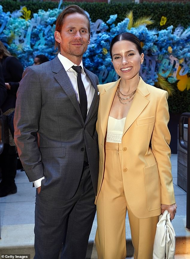 Bush and her ex-husband Grant Hughes decided to go their separate ways seven weeks after celebrating their first anniversary in August;  seen in April 2022