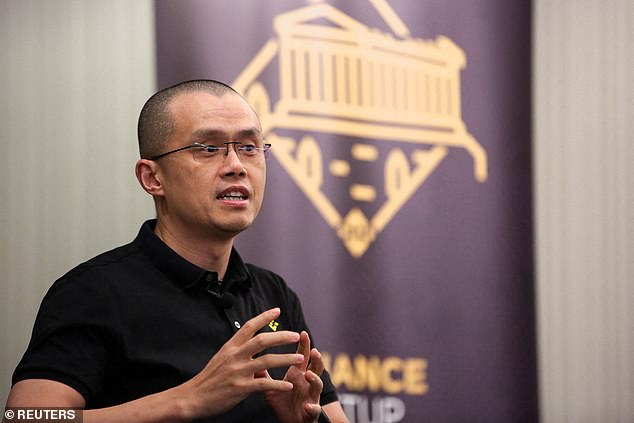 Zhao Changpeng, founder and CEO of Binance speaks at an event in Athens, Greece, November 25, 2022