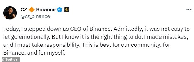 1701152234 699 Former Binance CEO Changpeng Zhao is ordered NOT to leave