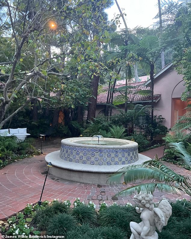 Nice!  The Brown University sophomore — who studies classics, literature and linguistics — shared a photo of what appeared to be his 61-year-old father's rental home in Orange County.