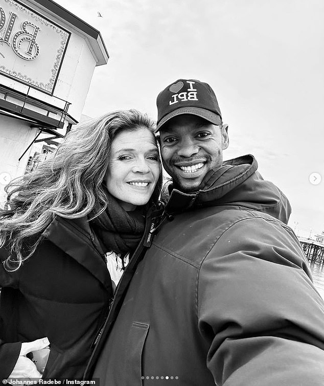 Johannes, 36, gave Annabel a last-minute pep talk on Instagram before they performed the Pasodouble - where the duo received their first ever 10