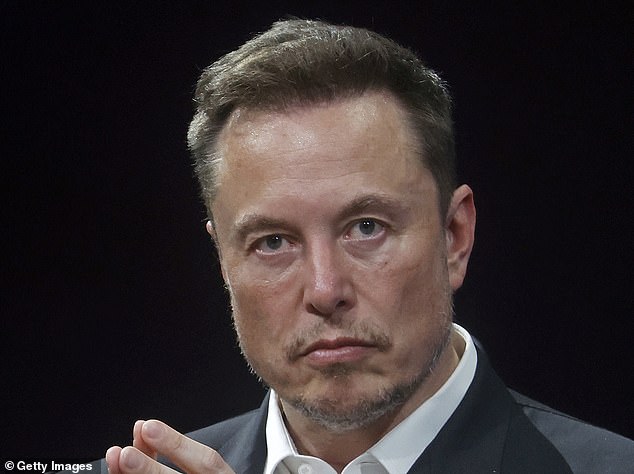 Elon Musk (pictured) took over Twitter in October and has just changed the name of the social network to X. Musk has just been accused of promoting anti-Semitism after approving a post that claimed Jews 