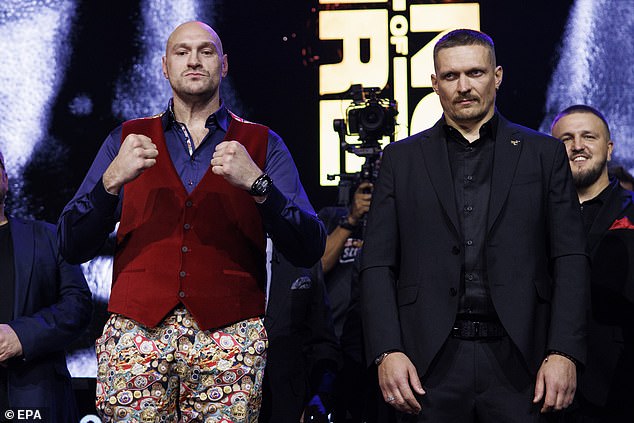 However, they will have to wait a while longer as Fury – who currently holds the WBC title – will face Usyk – who currently holds the IBF, WBA and WBO titles – in Saudi Arabia on February 17.