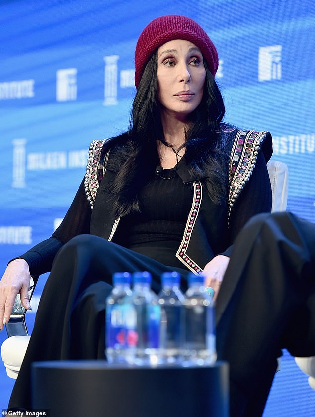 Cher, pictured in May 2016, turned 70 on May 20 of the same year