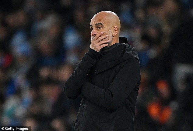 City's slow start left Pep Guardiola stunned on the touchline, with the Spaniard making several changes after half-time