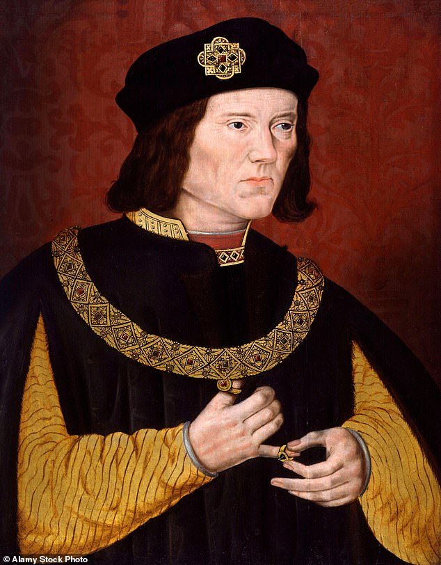 It has long been believed that they were murdered on the orders of their uncle, the Duke of Gloucester, later Richard III (pictured)