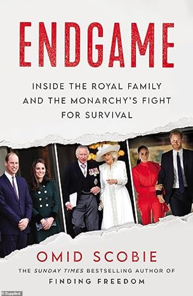 Mr Scobie's new book, 'Endgame: Inside the Royal Family and the Monarchy's fight for survival', was released in Britain on Tuesday