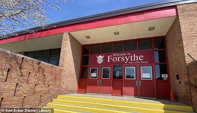 The 12-year-old stole the forklift from Forsythe Middle School