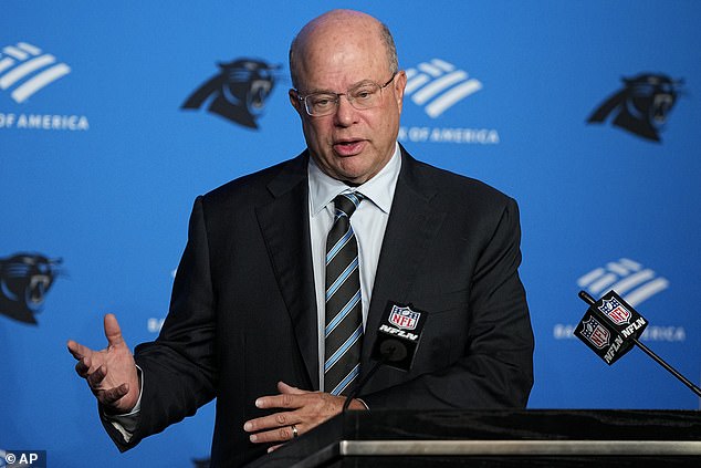 Panthers owner David Tepper said Tuesday he wants a head coach for 20-30 years
