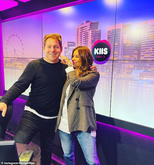 It comes after Lauren appeared to be in good spirits as she and Jase playfully mocked Kyle Sandilands, 52, during their final week on air at KIIS FM