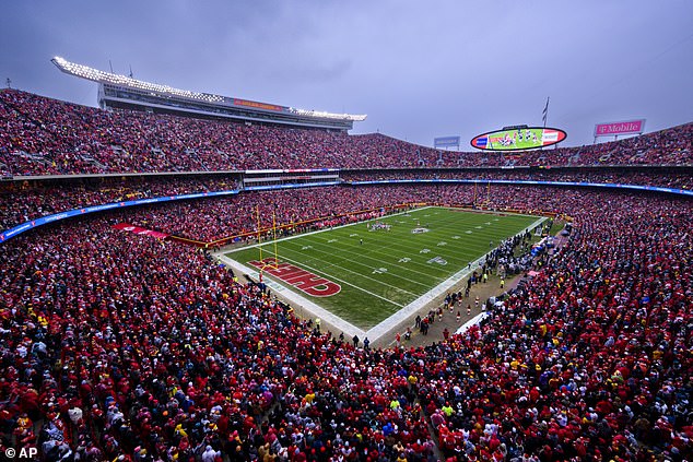 Kelce and the Kansas City Chiefs play home games at Arrowhead Stadium in the NFL
