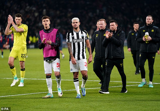 Newcastle were left heartbroken in Paris as they left with a 1-1 draw following a controversial penalty