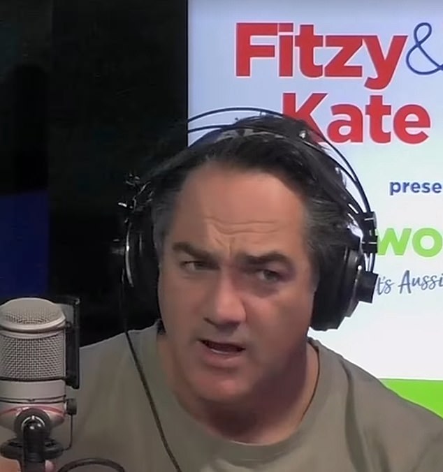 However, Wippa was left speechless and dropped his head into his hands as Kate insisted that all parents should suck the snot out of their babies' noses.  Pictured