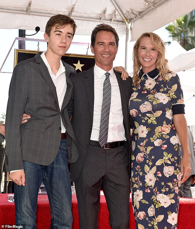 Parents: Eric – known for his role as Will Truman on the hit NBC sitcom – and Janet share one child together: 21-year-old son Finnigan Holden McCormack;  The trio was seen at Eric's Hollywood Walk of Fame star ceremony in 2018