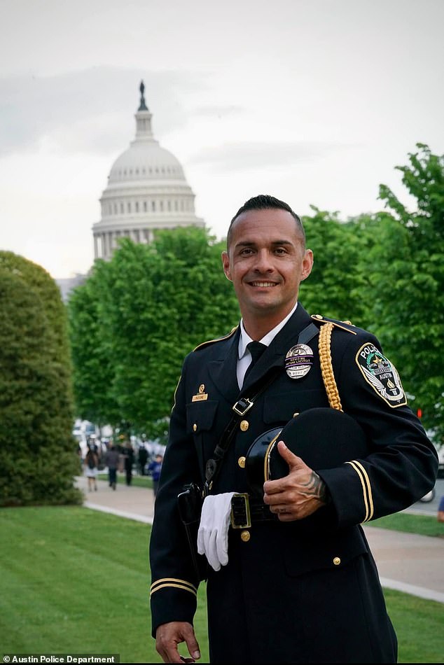 Senior officer Jorge Pastore, 35, was shot and killed during the November 11 hostage situation