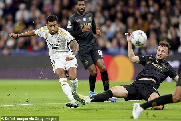 Rodrygo equalized two minutes later with a fine shot into the top corner