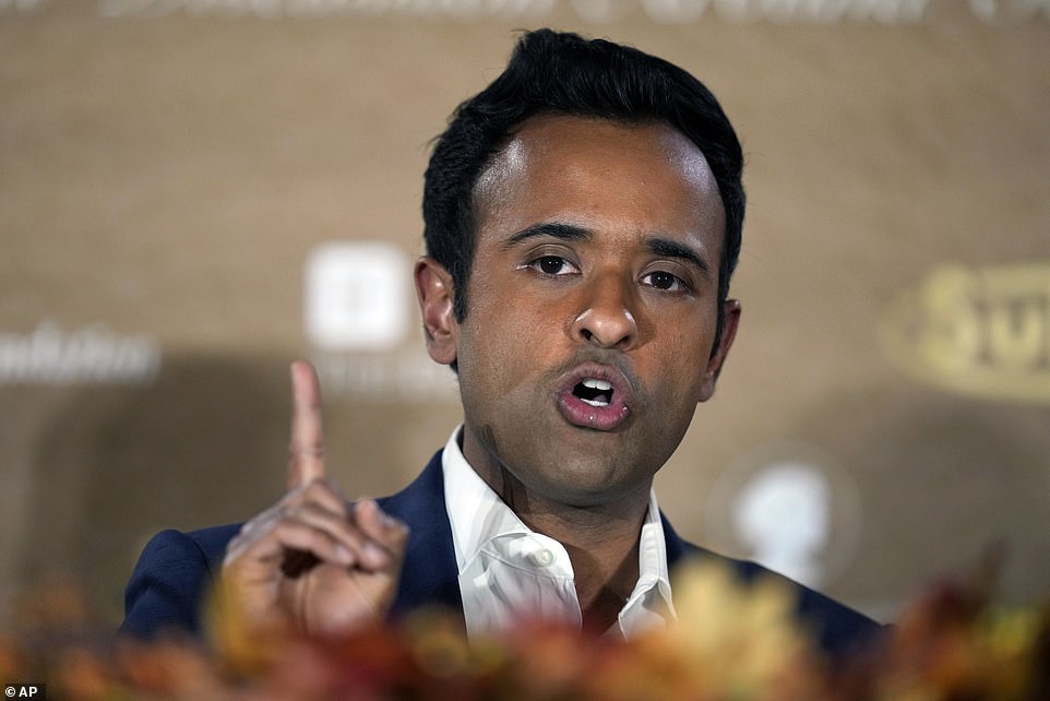 Biotech entrepreneur Vivek Ramaswamy, despite being a millionaire, has spent just $8 million on ads, even though he consistently ranks among the top four Republican candidates along with Trump, DeSantis and Haley.