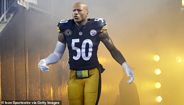 Shazier played just four seasons in the NFL, all for the Pittsburgh Steelers (2015-19)