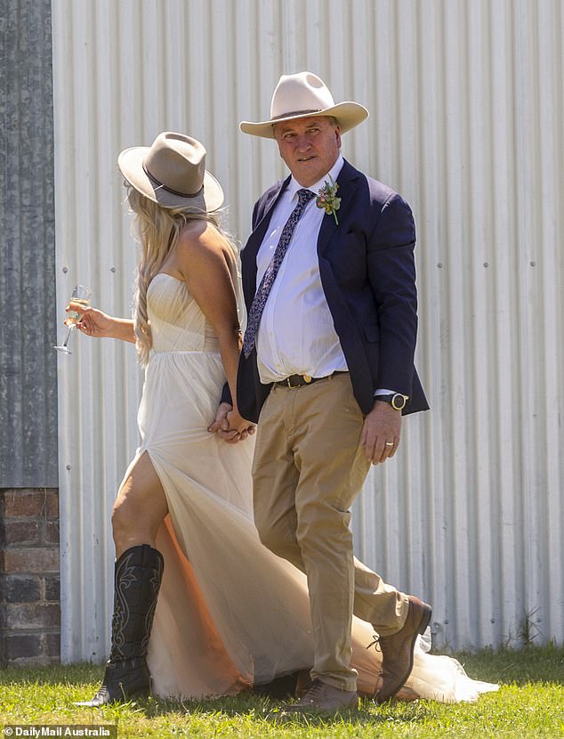 The 56-year-old two-time deputy prime minister tied the knot with his former adviser, Ms Campion, on November 12 in an outdoor wedding at his sprawling estate.