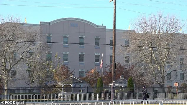 Island Shores Senior Residence located at 1111 Father Capodanno Boulevard on Staten Island was converted into a migrant shelter